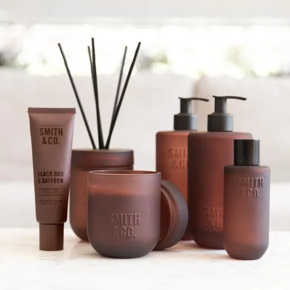 Reed Diffuser Oud & Saffron - Brown, Glass