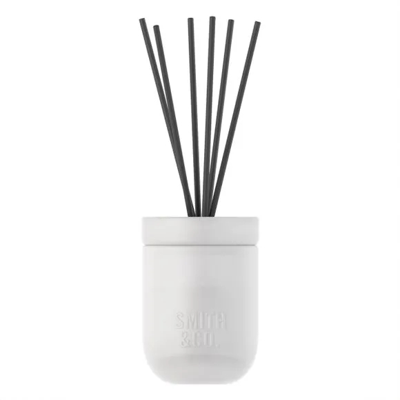 Reed Diffuser Tonka White Musk - White, Glass
