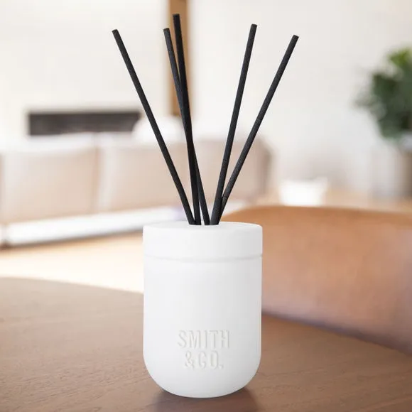 Reed Diffuser Tonka White Musk - White, Glass image