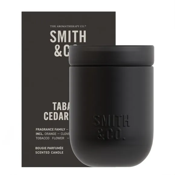 Scented Candle with Glass Container - Black