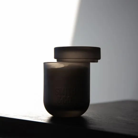 Scented Candle with Glass Container - Black