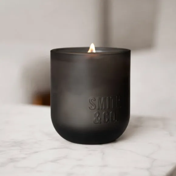 Scented Candle with Glass Container - Black image