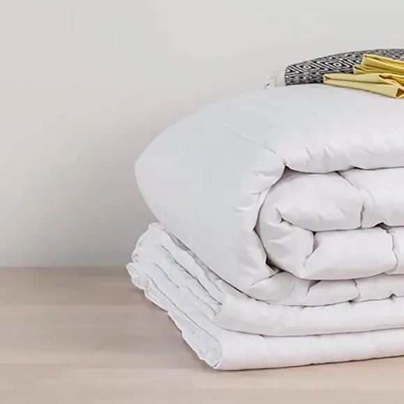 13.5 Tog Winter Duvet - White, Hollowfibre