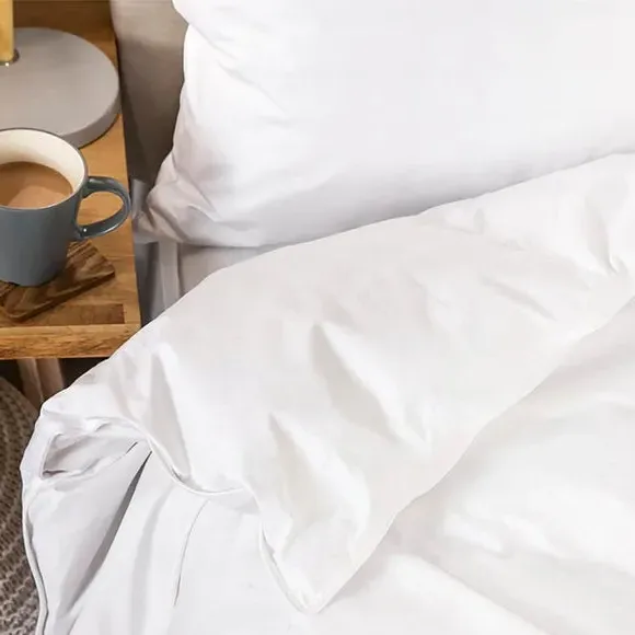 13.5 Tog Winter Duvet with Goose Down - White image