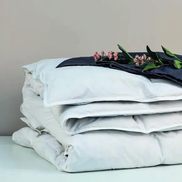 13.5 Tog Winter Duvet with Goose Down - White