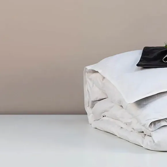 4.5 Tog Summer Duvet - White, Goose Down