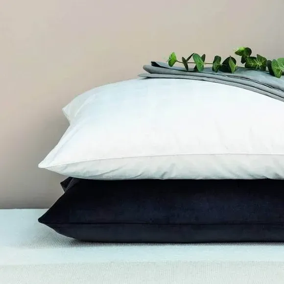 Back Sleeper Pillow - White, Goose Down