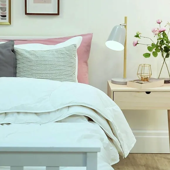 Duo All Seasons Duvet 13.5 Tog - White, Cotton