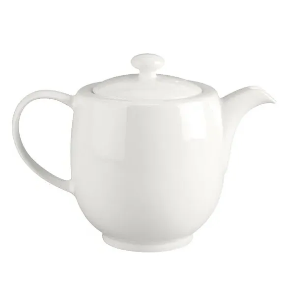 5-Piece Tea Set Bundle - White, Earthenware