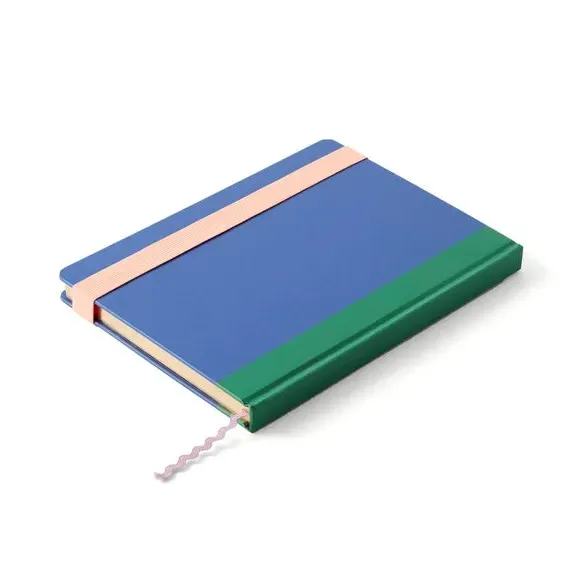 B5 Lined Notebook with Foil Edge - Multicolor