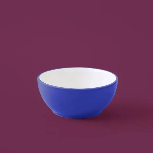 Dip Bowl with Beetle Motif - Cobalt, China
