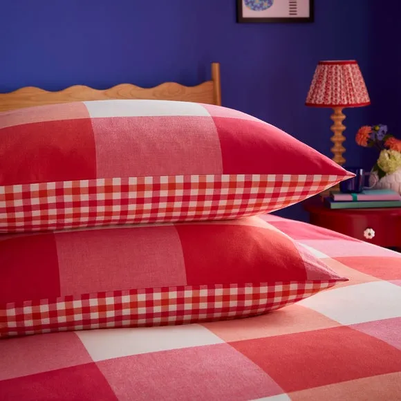 Duvet Cover & Pillowcase Set - Multicolor, Cotton