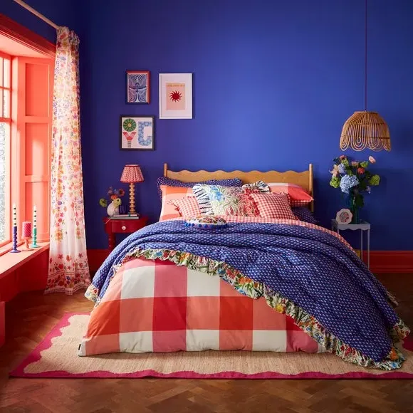 Duvet Cover & Pillowcase Set - Multicolor, Cotton