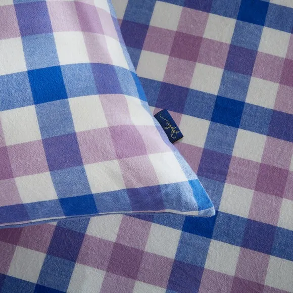 Gingham Duvet Cover Set - Multicolor, Cotton