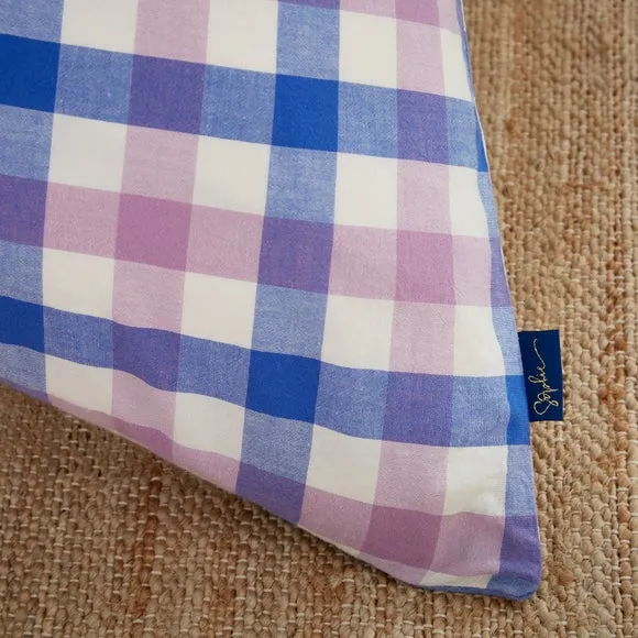 Gingham Duvet Cover Set - Multicolor, Cotton