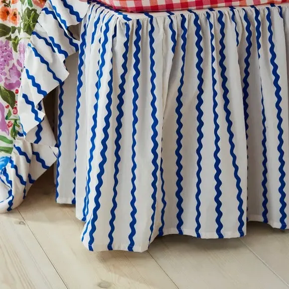 Mini Wave Valance Sheet - Twilight, Cotton