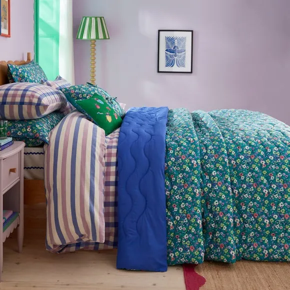 Petal Meadow Bedspread - Multicolor, Cotton