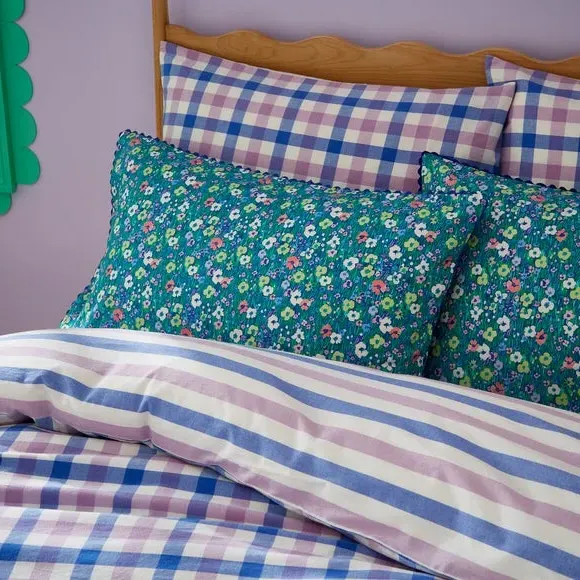 Standard Pillowcase Pair - Multicolor, Cotton