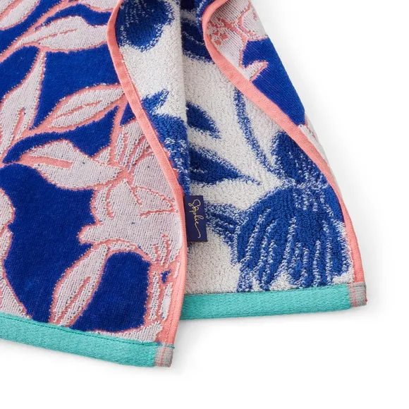 Tree Peony Cotton Towel - Multicolor, Cotton