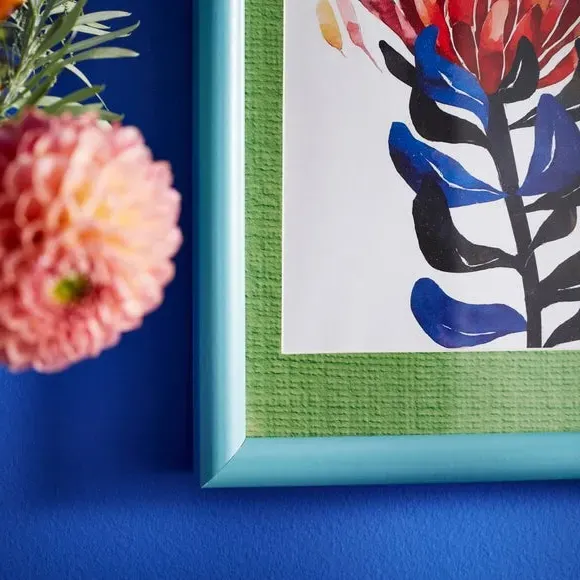 Two Tone Photo Frame - Turquoise/Jade