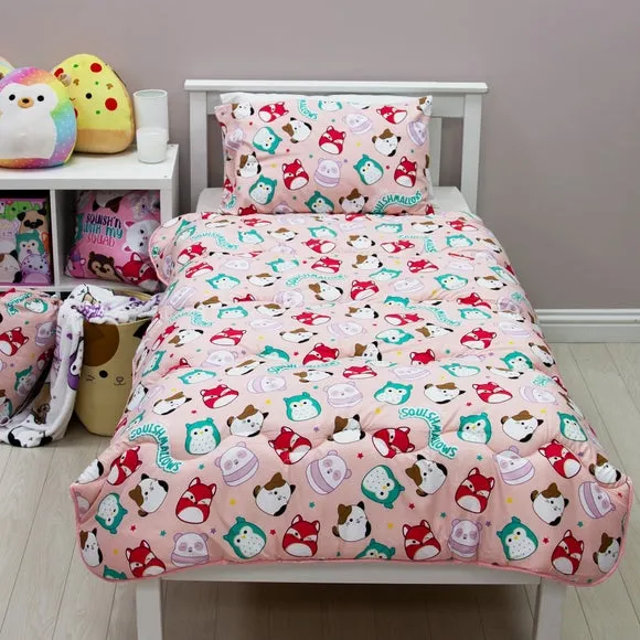 Single Coverless Duvet Set - Purple, Polyester