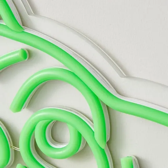 Grogu Neon Sign Light - Green, Acrylic
