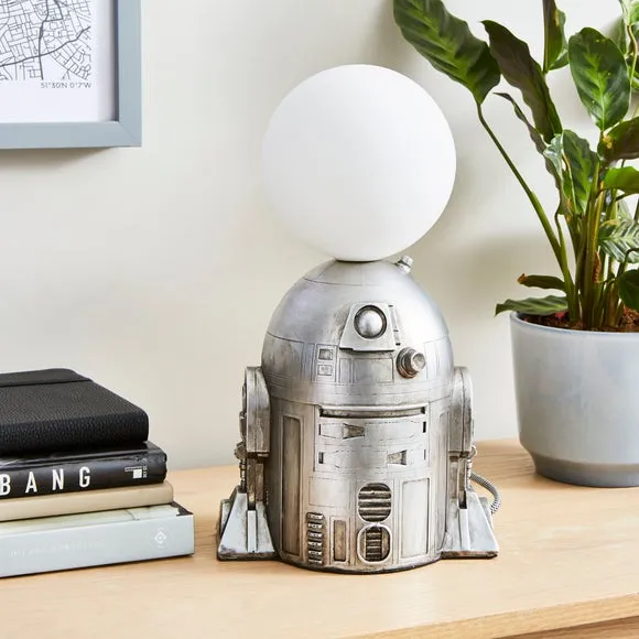 R2-D2 Character Table Lamp - Silver