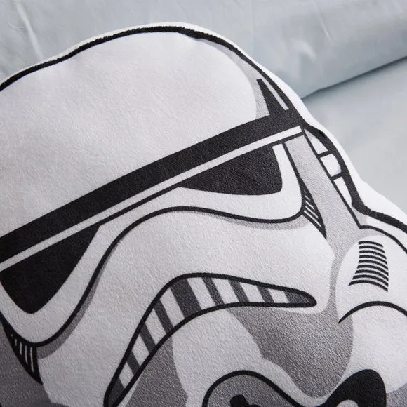 Storm Trooper Cushion - White, Polyester