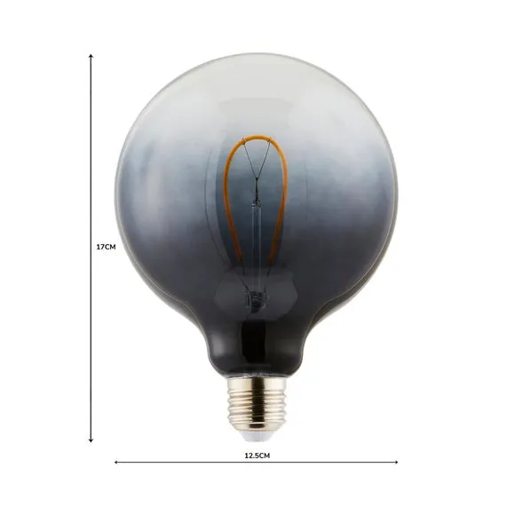 4W Gradient Bulb - Smoked, Glass