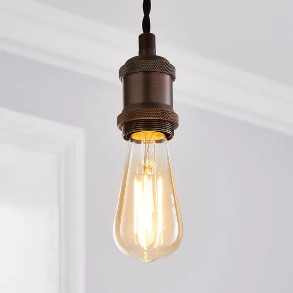 5W ST58 LED Dimmable Bulb - Amber image