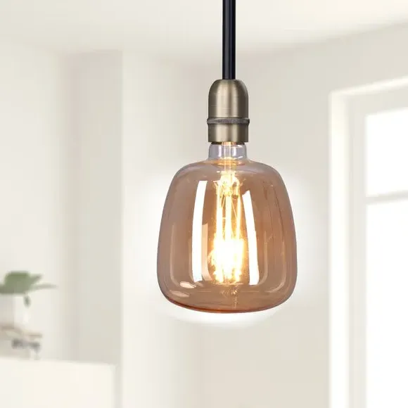 Decorative Filament Bulb - Amber, Glass