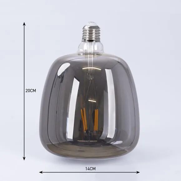 Decorative Filament Bulb - Smoke, Glass