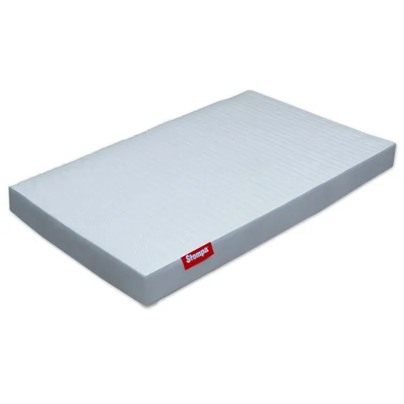 Single Bed with 2 Drawers - White, Pine