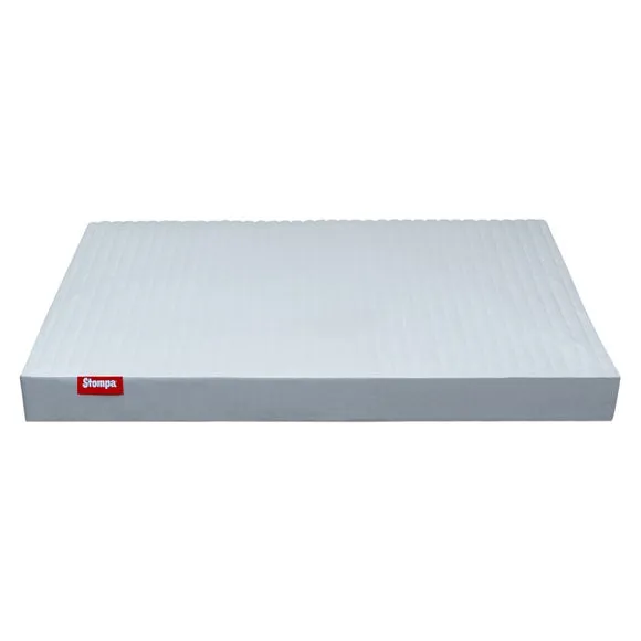 Single Bed with Storage Drawers - White, Pine