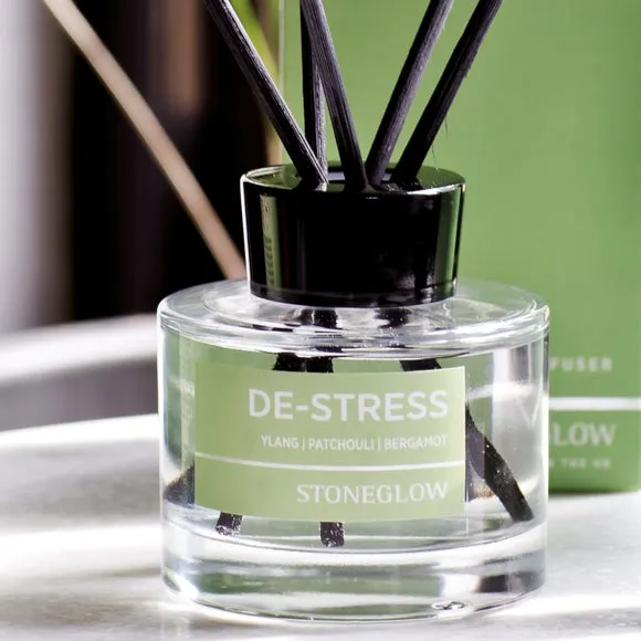 DeStress Reed Diffuser - Green, 140ml