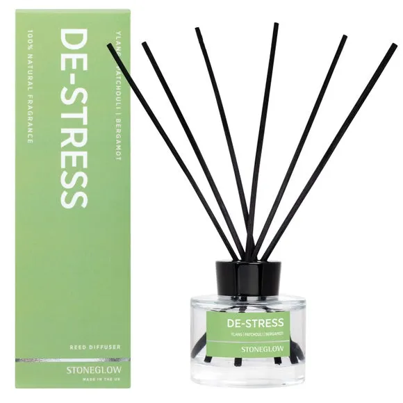 DeStress Reed Diffuser - Green, 140ml