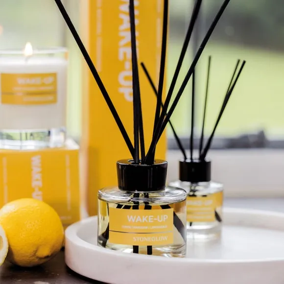 Reed Diffuser with Fragrance - Yellow