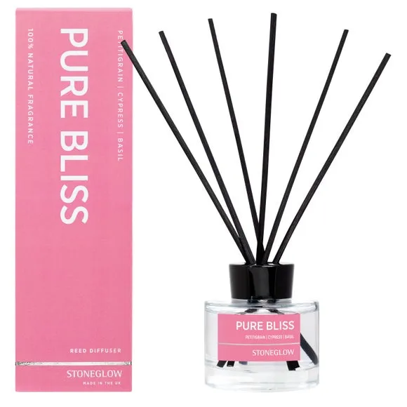 Reed Diffuser with Wellbeing Blend - Pink