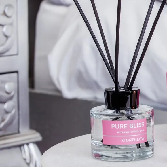 Reed Diffuser with Wellbeing Blend - Pink