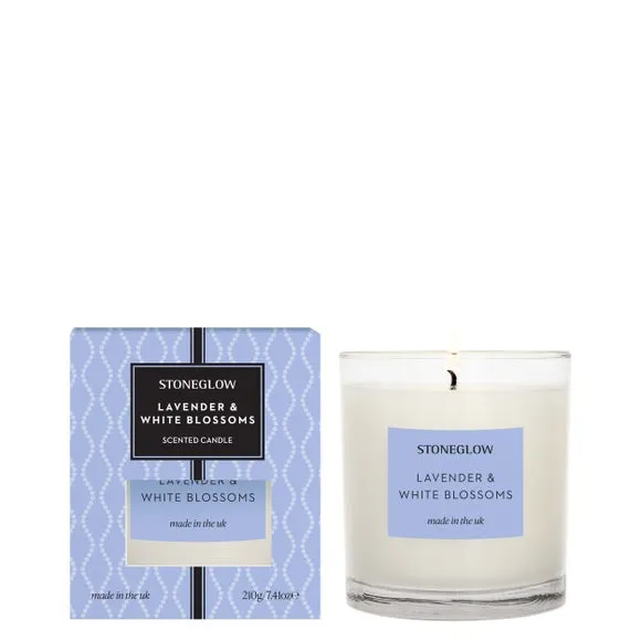 Scented Candle - Lavender & White Blossom image