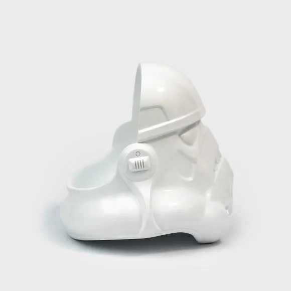 Helmet Desk Organizer - White, Resin