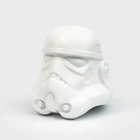 Helmet Desk Organizer - White, Resin