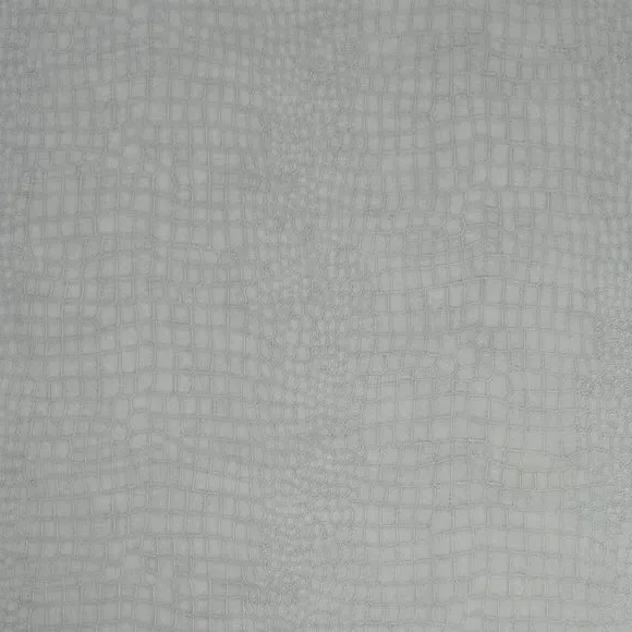 Crocodile Textured Wallpaper - Grey