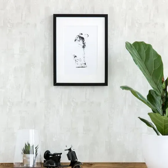 Textured Wallpaper - White image