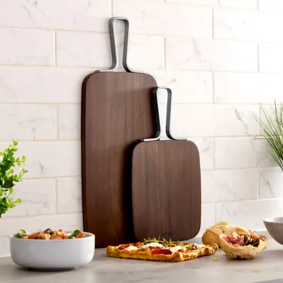 Rectangular Paddle Board - Brown, Acacia Wood