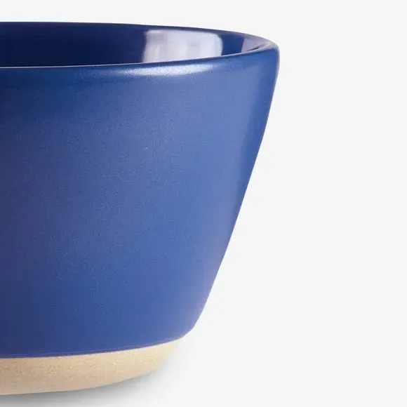Set of 2 Cereal Bowls - Blue, Stoneware