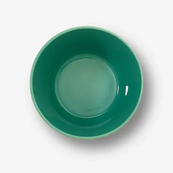 Set of 2 Cereal Bowls - Green, Stoneware