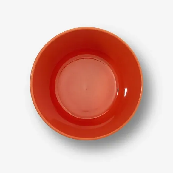 Set of 2 Cereal Bowls - Orange, Stoneware