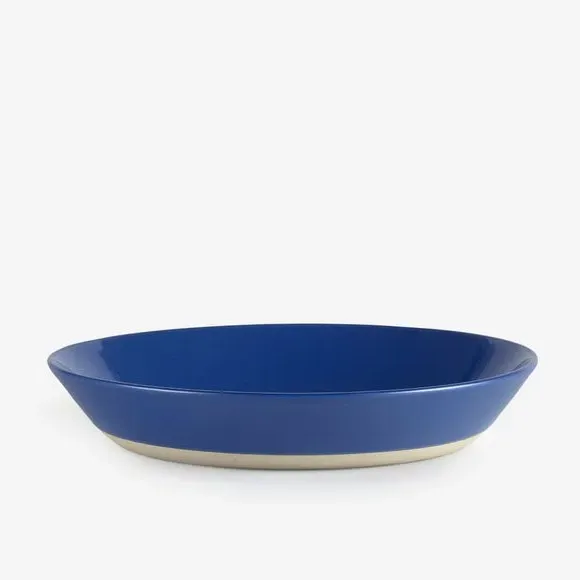 Set of 2 Pasta Bowls - Blue, Stoneware image