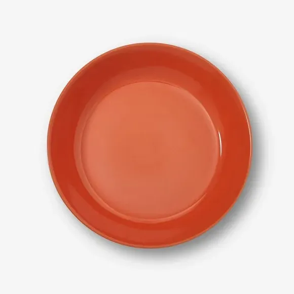 Set of 2 Pasta Bowls - Orange, Stoneware